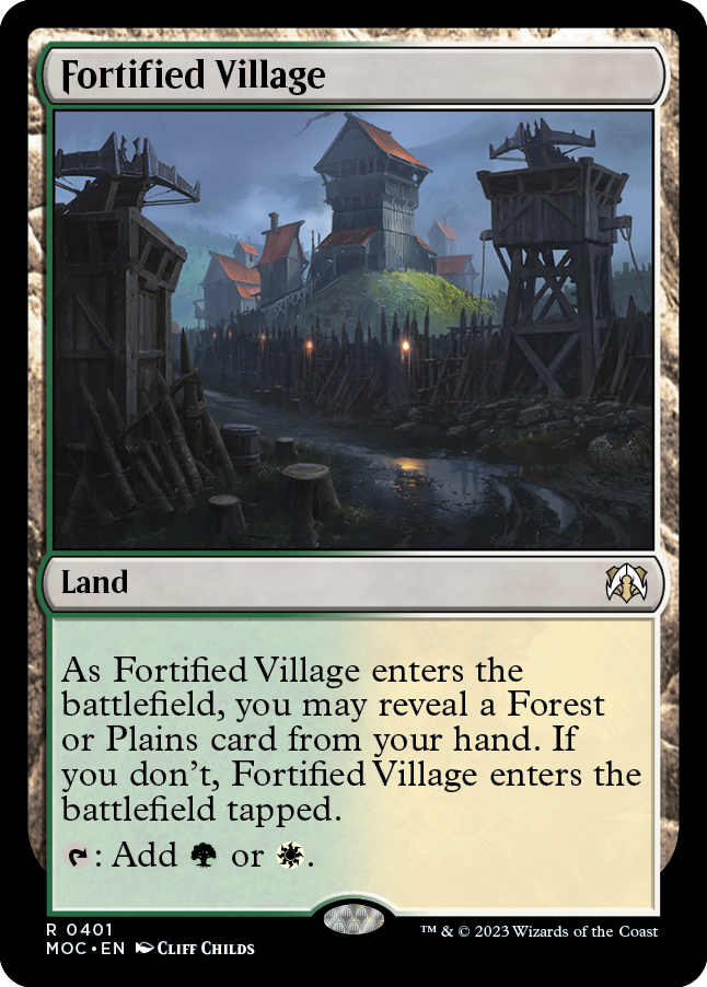 Fortified Village [March of the Machine Commander] | GrognardGamesBatavia