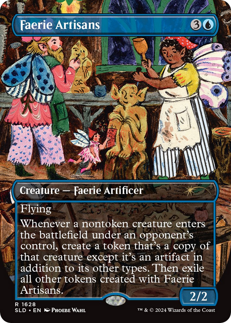 Faerie Artisans (Rainbow Foil) [Secret Lair Drop Series] | GrognardGamesBatavia