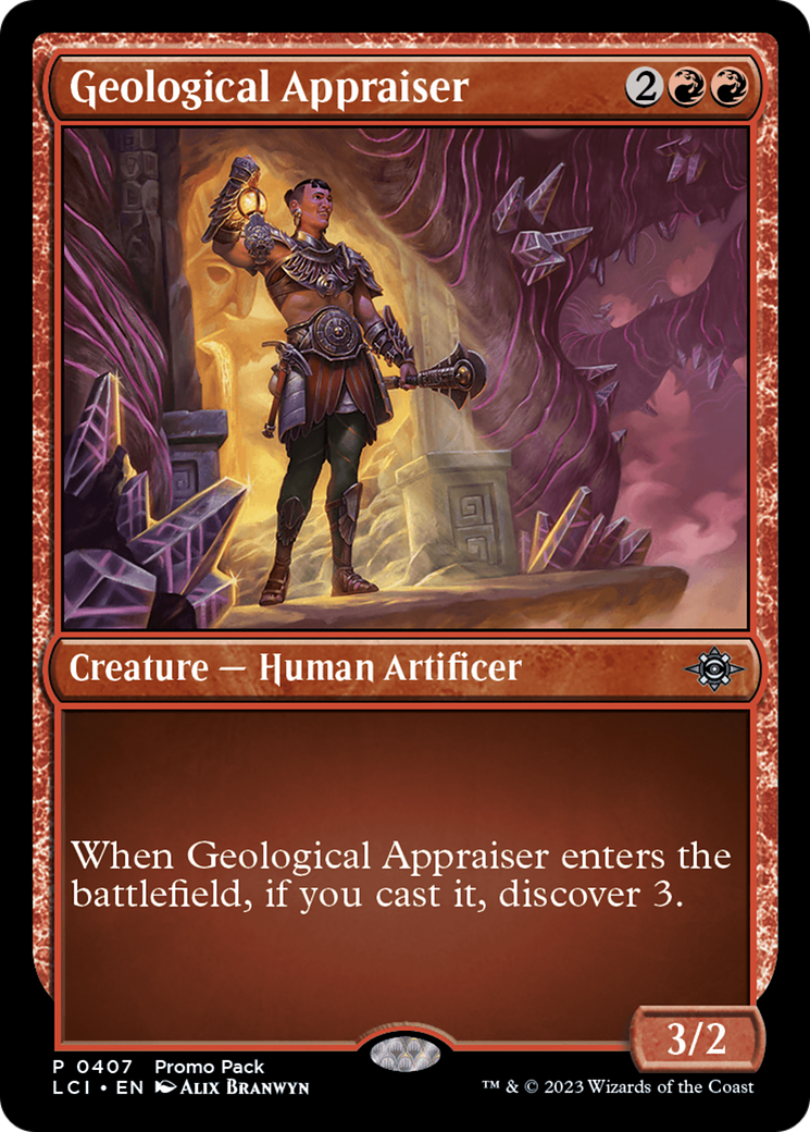 Geological Appraiser [The Lost Caverns of Ixalan Promos] | GrognardGamesBatavia