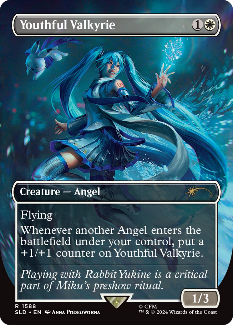 Youthful Valkyrie (Rainbow Foil) [Secret Lair Drop Series] | GrognardGamesBatavia