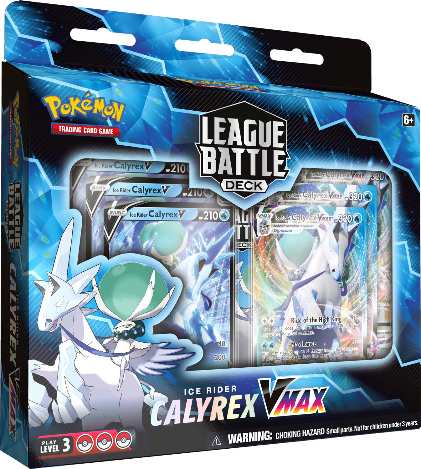 League Battle Deck (Ice Rider Calyrex VMAX) | GrognardGamesBatavia