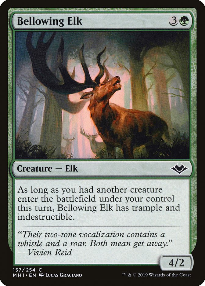 Bellowing Elk [Modern Horizons] | GrognardGamesBatavia