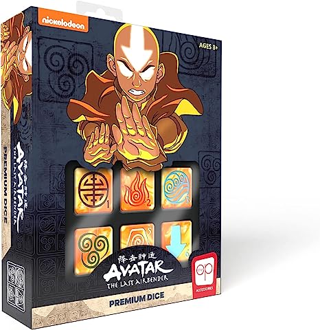 Avatar The Last Airbender Premium Dice Set | GrognardGamesBatavia