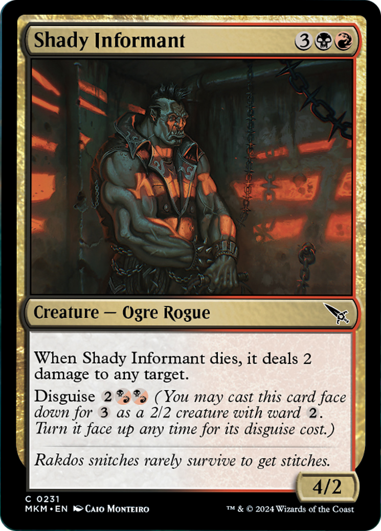 Shady Informant [Murders at Karlov Manor] | GrognardGamesBatavia