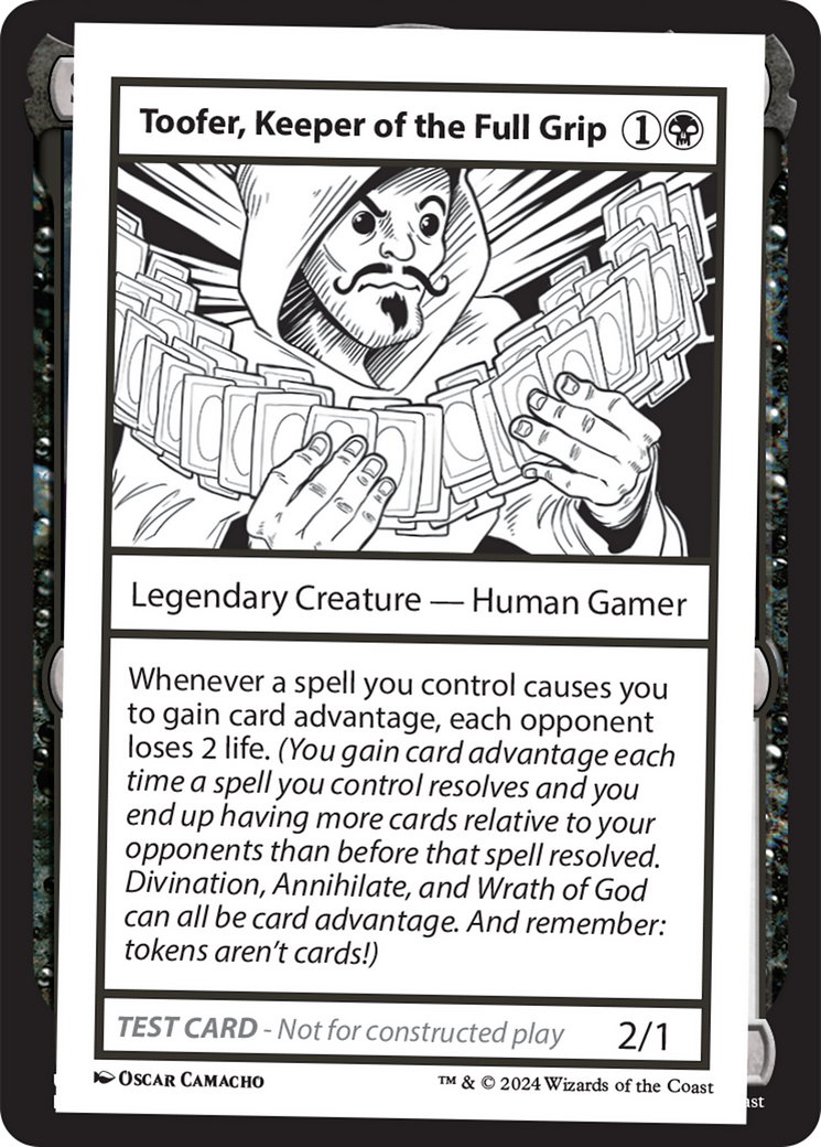 Toofer, Keeper of the Full Grip [Mystery Booster 2 Playtest Cards] | GrognardGamesBatavia