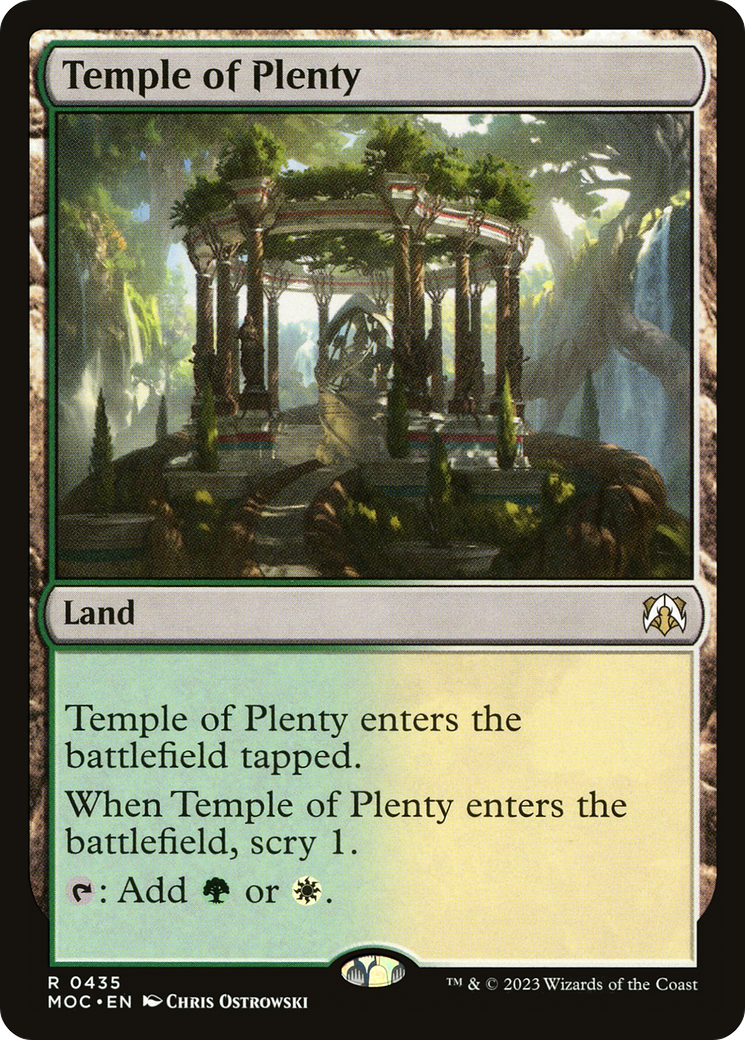 Temple of Plenty [March of the Machine Commander] | GrognardGamesBatavia