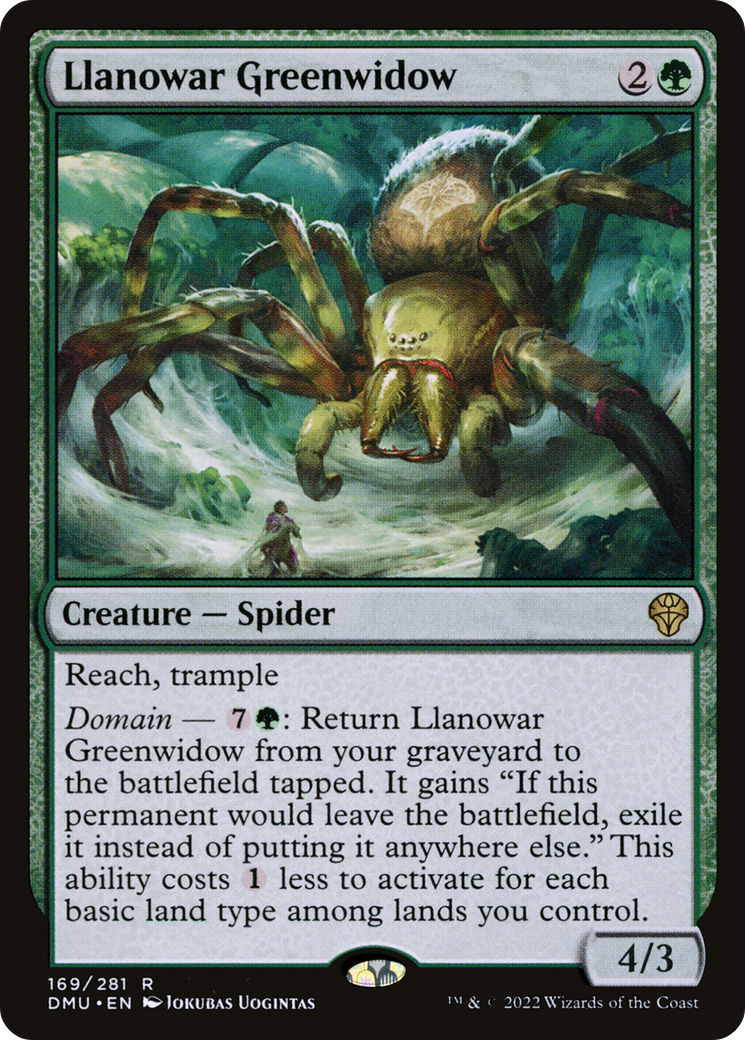 Llanowar Greenwidow [Dominaria United] | GrognardGamesBatavia