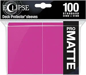 Ultra Pro Eclipse: Pro Matte Hot Pink | GrognardGamesBatavia