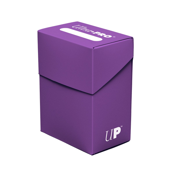 Ultra Pro Solid Color Deck Box Purple | GrognardGamesBatavia