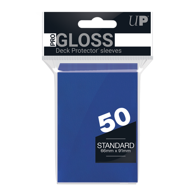 PRO-Gloss Standard Deck Protector Sleeves - 50ct | GrognardGamesBatavia