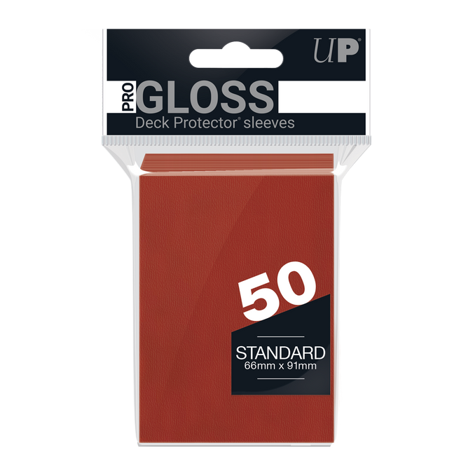 PRO-Gloss Standard Deck Protector Sleeves - 50ct | GrognardGamesBatavia