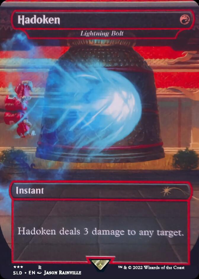 Lightning Bolt - Hadoken [Secret Lair Drop Series] | GrognardGamesBatavia