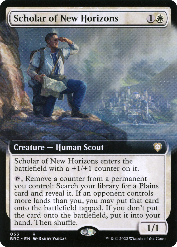 Scholar of New Horizons (Extended Art) [The Brothers' War Commander] | GrognardGamesBatavia