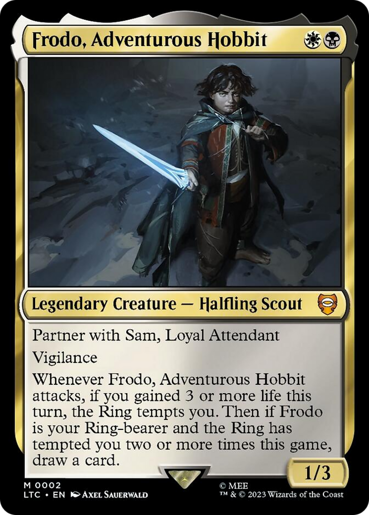 Frodo, Adventurous Hobbit [The Lord of the Rings: Tales of Middle-Earth Commander] | GrognardGamesBatavia