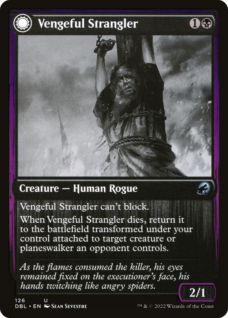 Vengeful Strangler // Strangling Grasp [Innistrad: Double Feature] | GrognardGamesBatavia