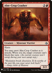 Ahn-Crop Crasher [Mystery Booster] | GrognardGamesBatavia