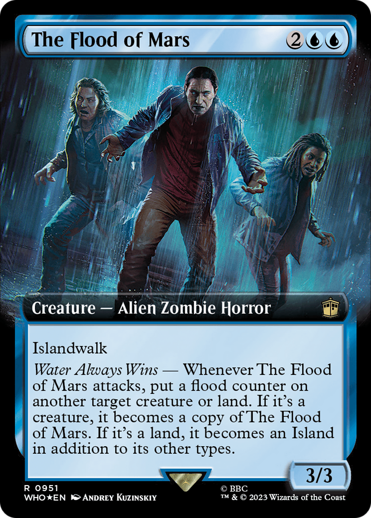 The Flood of Mars (Extended Art) (Surge Foil) [Doctor Who] | GrognardGamesBatavia