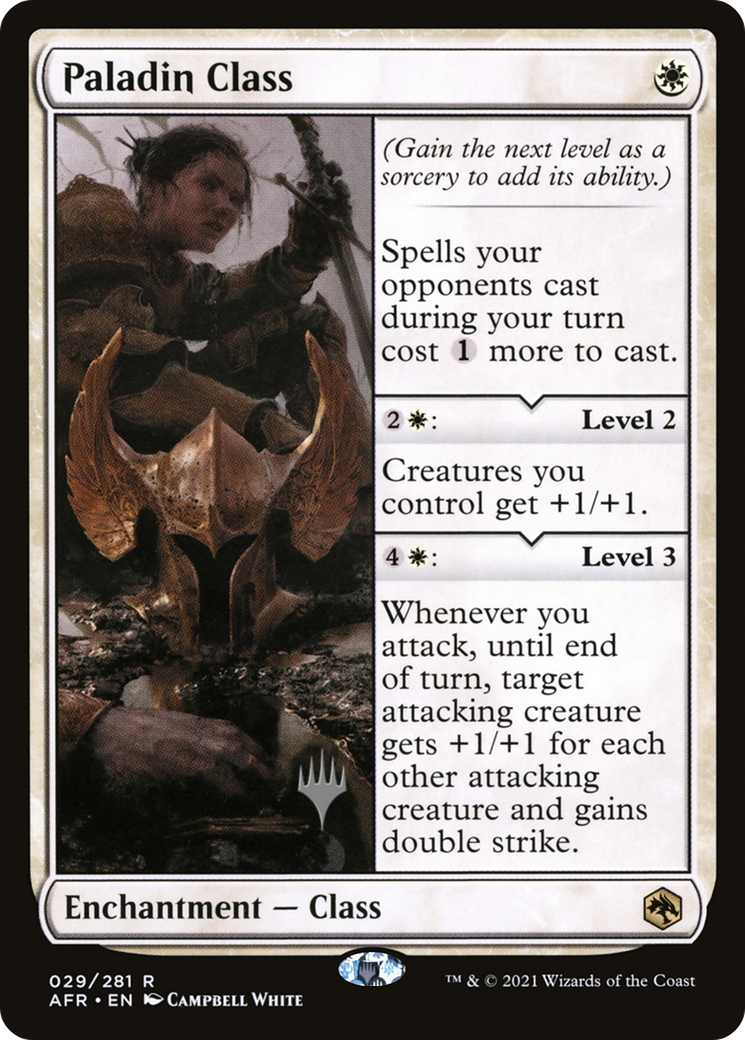 Paladin Class (Promo Pack) [Dungeons & Dragons: Adventures in the Forgotten Realms Promos] | GrognardGamesBatavia