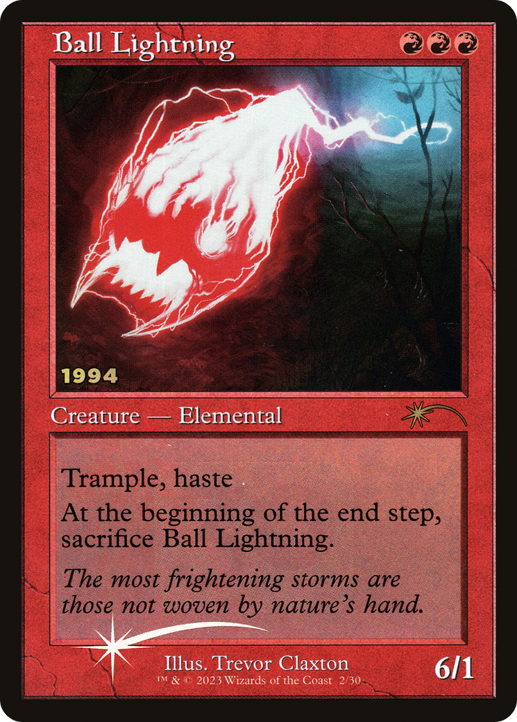 Ball Lightning [30th Anniversary Promos] | GrognardGamesBatavia