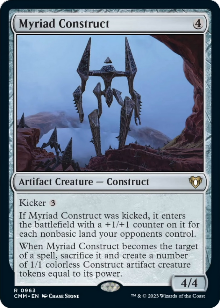 Myriad Construct [Commander Masters] | GrognardGamesBatavia