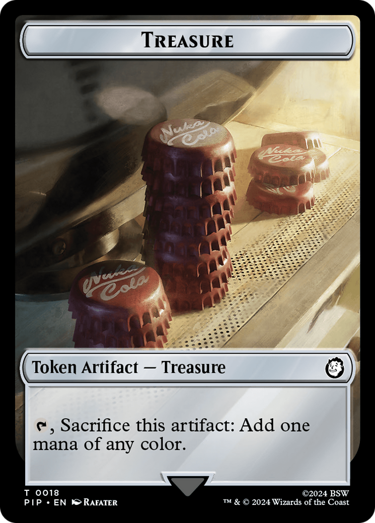 Junk // Treasure Double-Sided Token [Fallout Tokens] | GrognardGamesBatavia