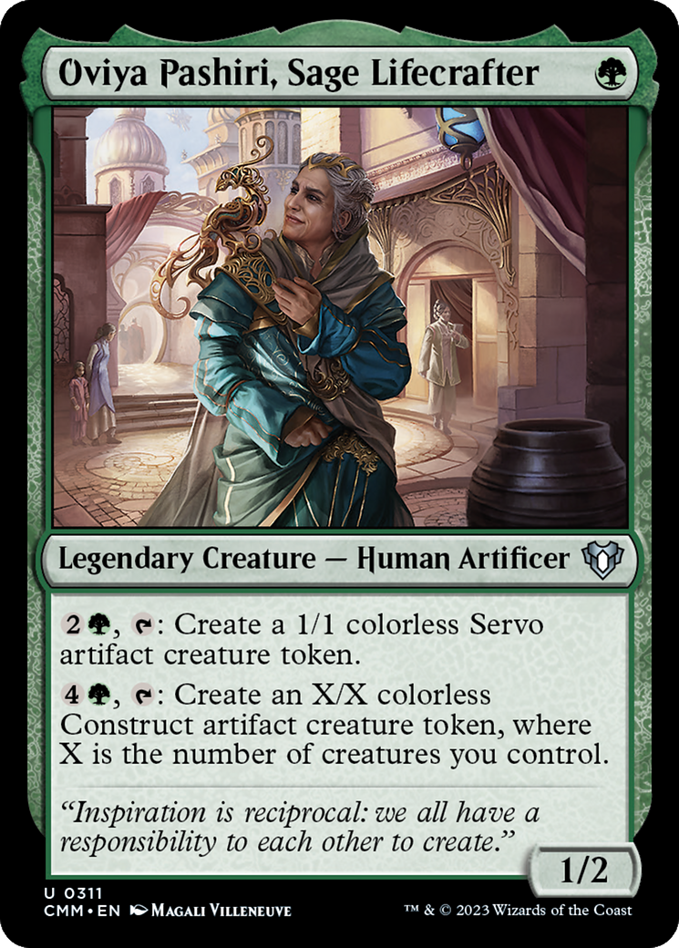 Oviya Pashiri, Sage Lifecrafter [Commander Masters] | GrognardGamesBatavia