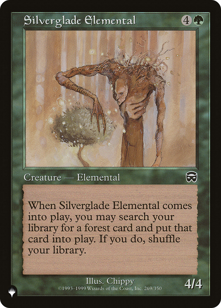 Silverglade Elemental [The List Reprints] | GrognardGamesBatavia