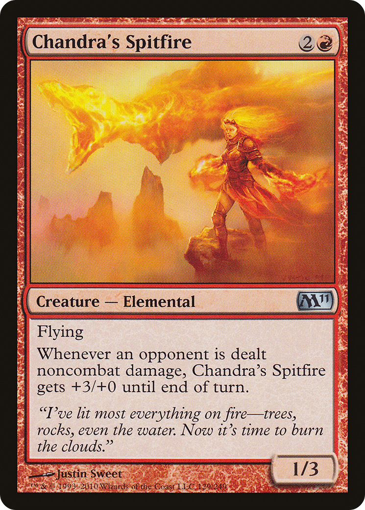 Chandra's Spitfire [Magic 2011] | GrognardGamesBatavia
