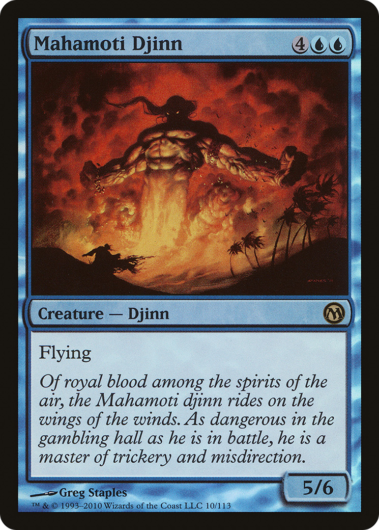 Mahamoti Djinn [Duels of the Planeswalkers] | GrognardGamesBatavia