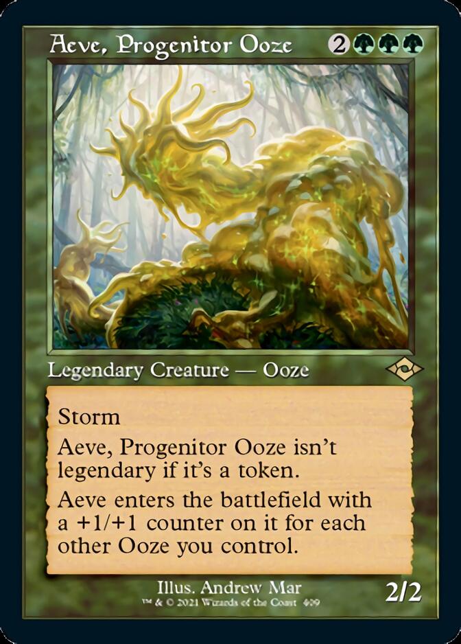 Aeve, Progenitor Ooze (Retro Foil Etched) [Modern Horizons 2] | GrognardGamesBatavia