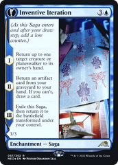 Inventive Iteration // Living Breakthrough [Kamigawa: Neon Dynasty Prerelease Promos] | GrognardGamesBatavia