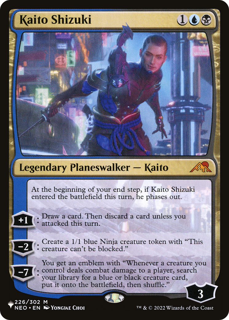 Kaito Shizuki [The List] | GrognardGamesBatavia