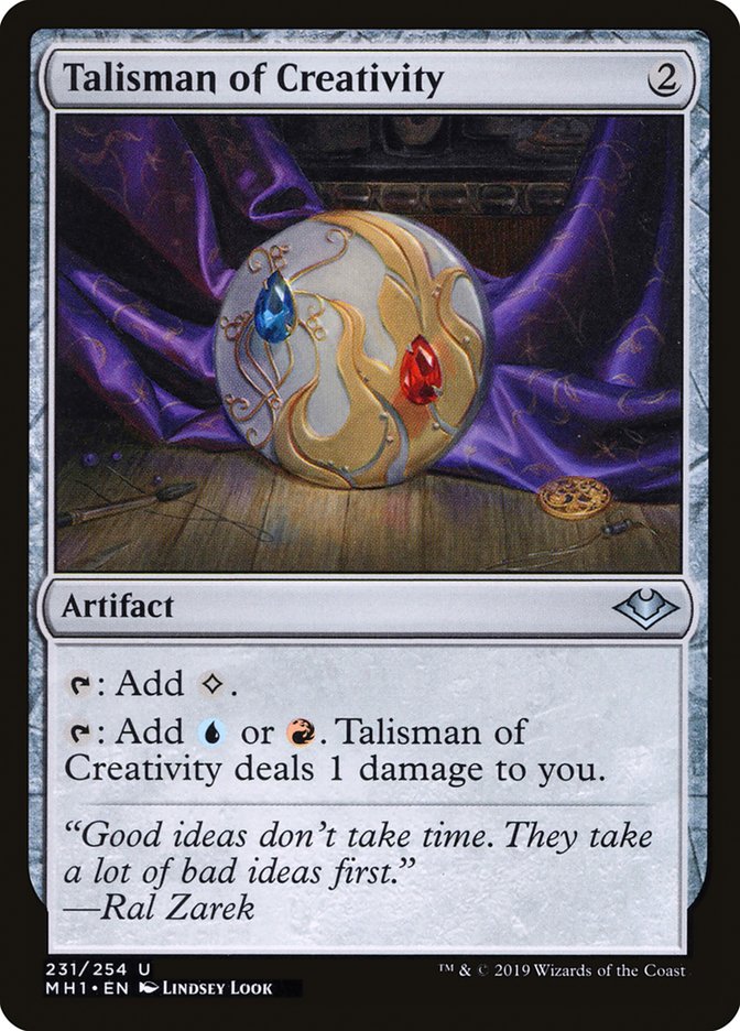 Talisman of Creativity [Modern Horizons] | GrognardGamesBatavia