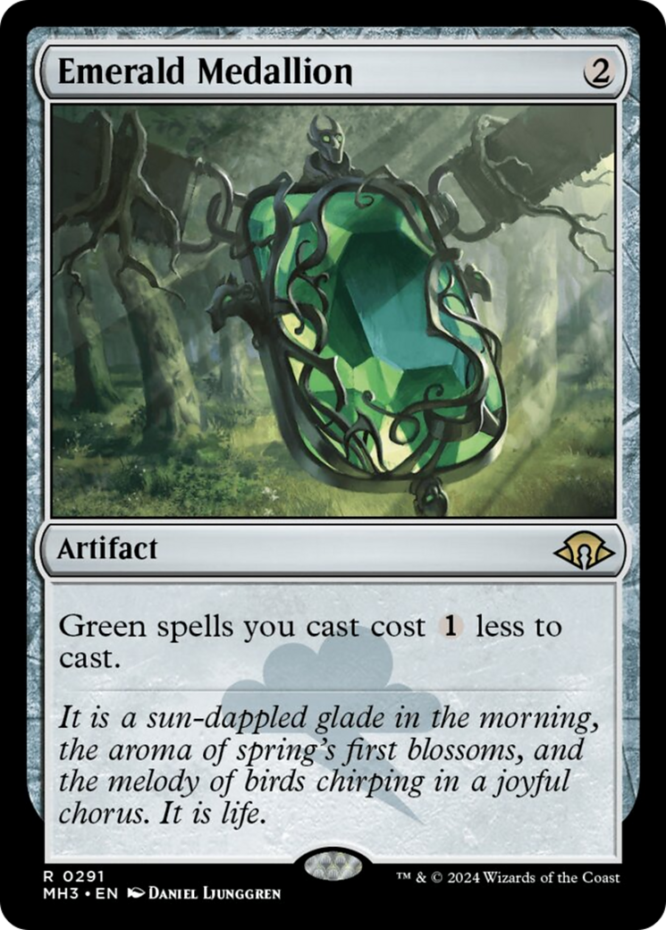 Emerald Medallion [Modern Horizons 3] | GrognardGamesBatavia