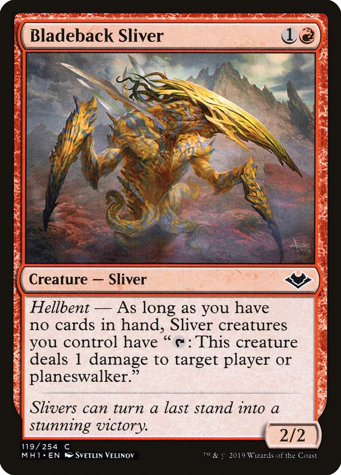 Bladeback Sliver [Modern Horizons] | GrognardGamesBatavia