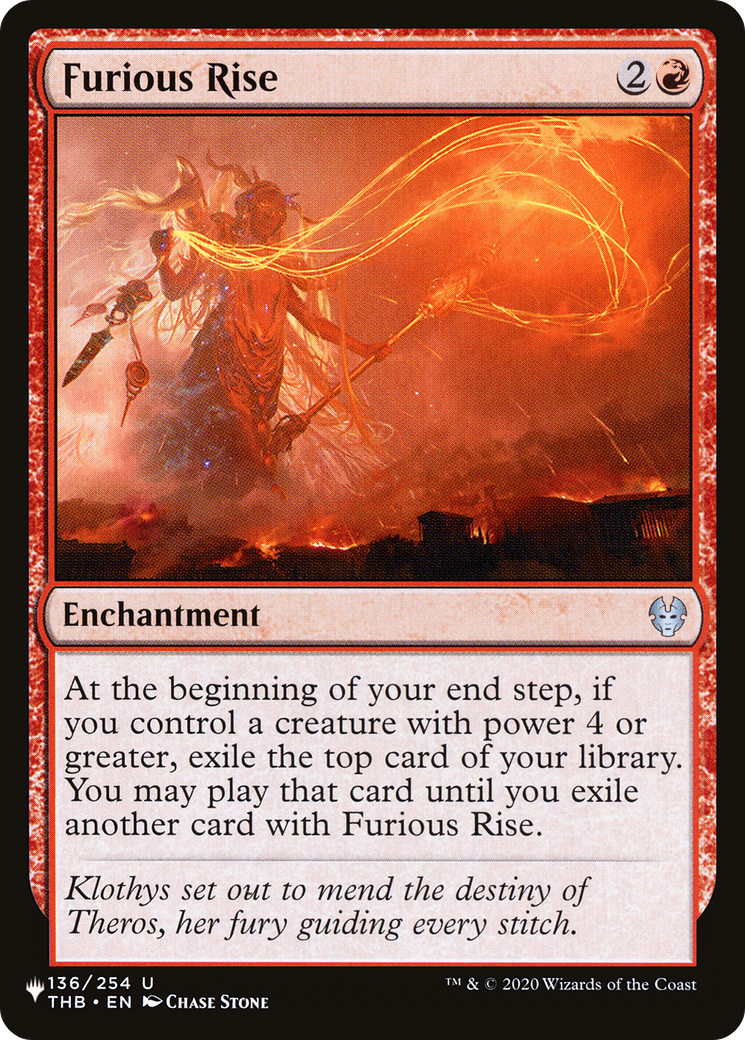 Furious Rise [The List Reprints] | GrognardGamesBatavia