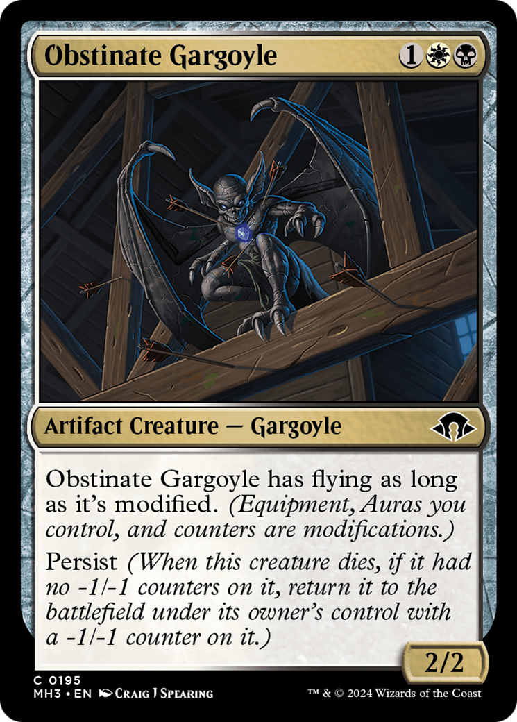 Obstinate Gargoyle [Modern Horizons 3] | GrognardGamesBatavia