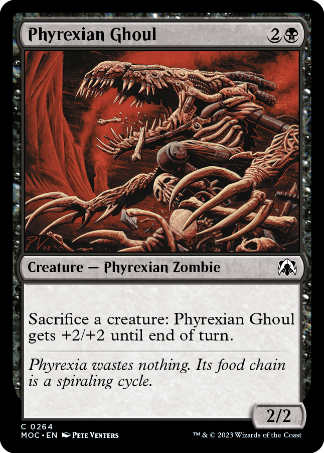 Phyrexian Ghoul [March of the Machine Commander] | GrognardGamesBatavia