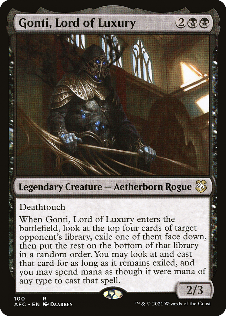 Gonti, Lord of Luxury [Dungeons & Dragons: Adventures in the Forgotten Realms Commander] | GrognardGamesBatavia