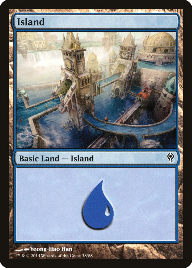 Island (38) [Duel Decks: Jace vs. Vraska] | GrognardGamesBatavia