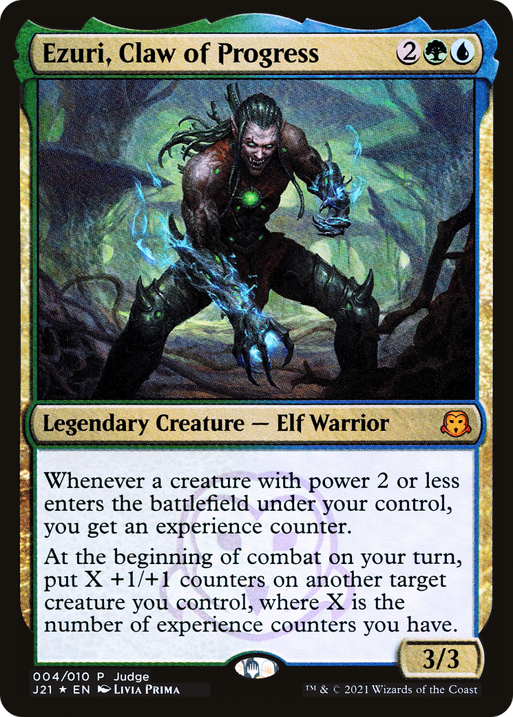 Ezuri, Claw of Progress [Judge Gift Cards 2021] | GrognardGamesBatavia