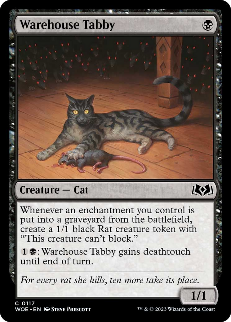 Warehouse Tabby [Wilds of Eldraine] | GrognardGamesBatavia