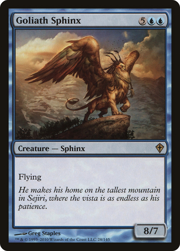 Goliath Sphinx [Worldwake] | GrognardGamesBatavia