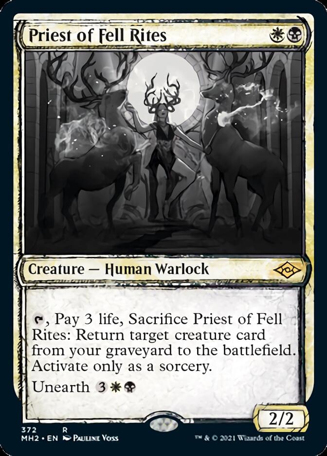 Priest of Fell Rites (Sketch) [Modern Horizons 2] | GrognardGamesBatavia