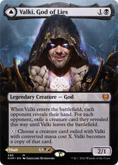 Valki, God of Lies // Tibalt, Cosmic Impostor (Borderless) [Kaldheim] | GrognardGamesBatavia