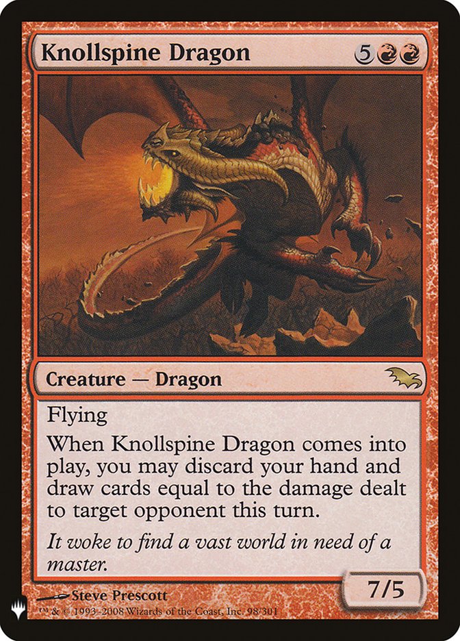 Knollspine Dragon [The List] | GrognardGamesBatavia