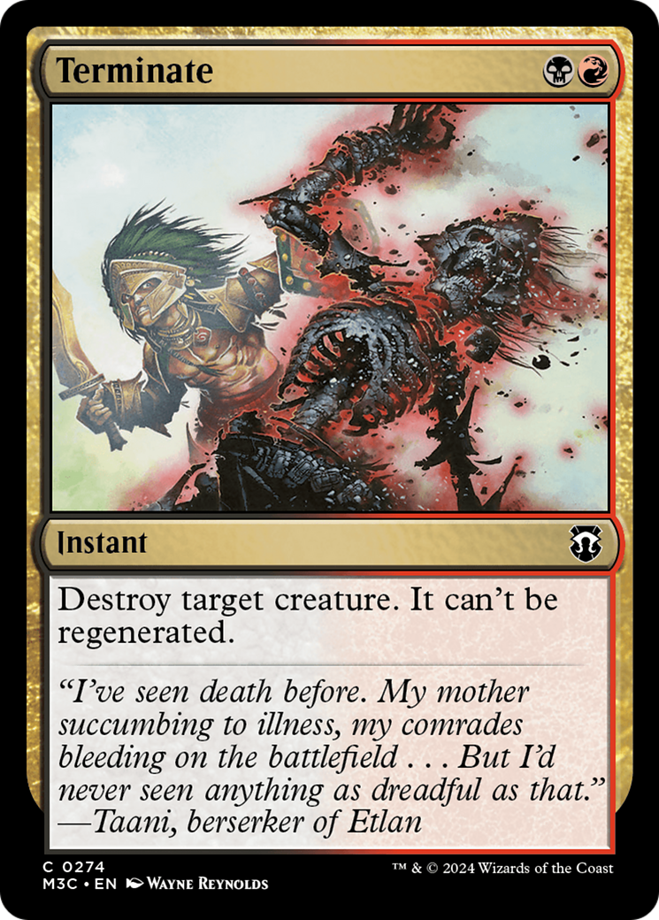 Terminate [Modern Horizons 3 Commander] | GrognardGamesBatavia