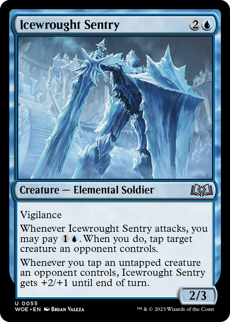 Icewrought Sentry [Wilds of Eldraine] | GrognardGamesBatavia