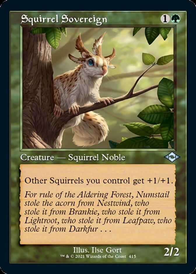 Squirrel Sovereign (Retro) [Modern Horizons 2] | GrognardGamesBatavia