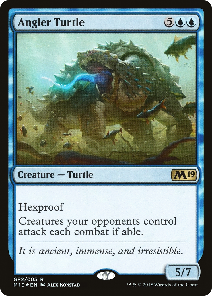 Angler Turtle [Magic 2019 Gift Pack] | GrognardGamesBatavia